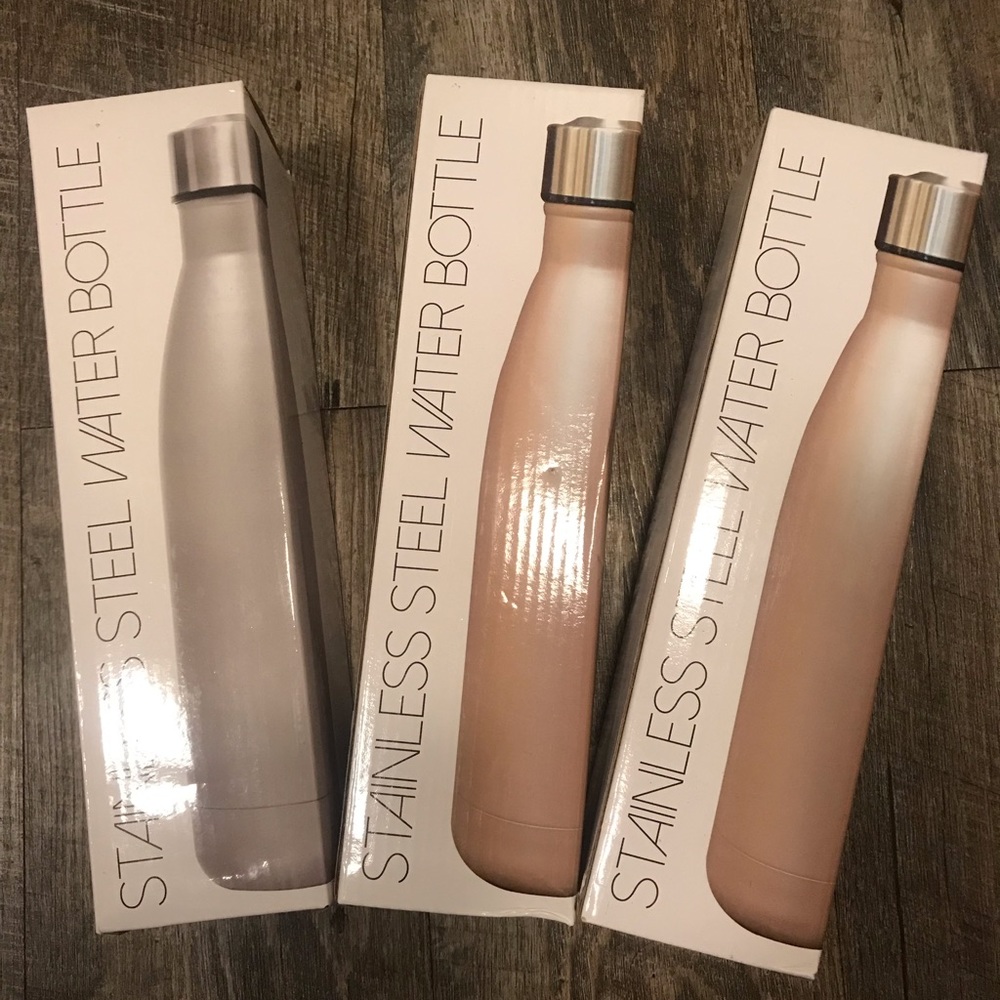 NEW:  3pc Set_Stainless Steel Water Bottles